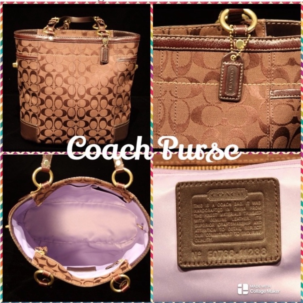 Coach Purse only used twice in dust bag